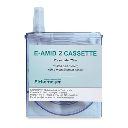 [DK]E AMID sutur i cassette, non resorberbar